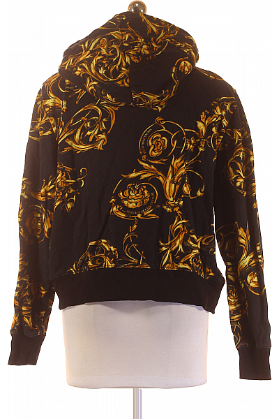 VERSACE Dámská Mikina Rozepínací Černá Vel.  34