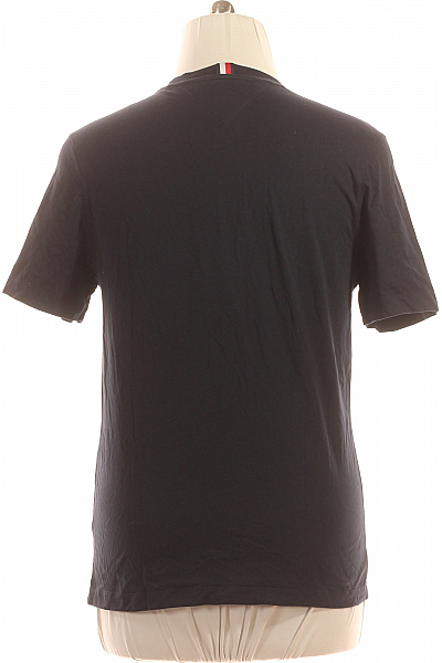 TOMMY HILFIGER Pánské Tričko s Potiskem Černé Vel. L