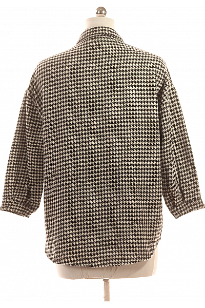 Dámský Kabát Černobílý LORENZO 