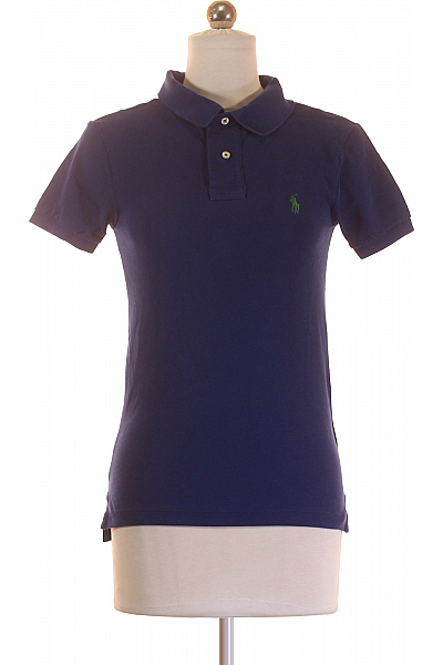 Ralph Lauren Dámské Polo Tričko Modré Vel. XS