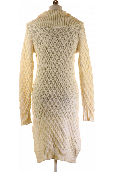 BONPRIX Šaty Bílé Vel. 32/34