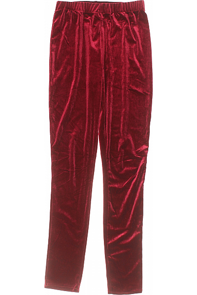 Dámské Kalhoty Vínová Vel. 36