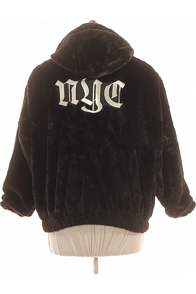 Dámský Kabát Černý Second hand Vel. L