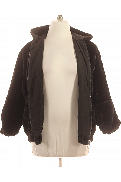 Dámský Kabát Černý Second hand Vel. L