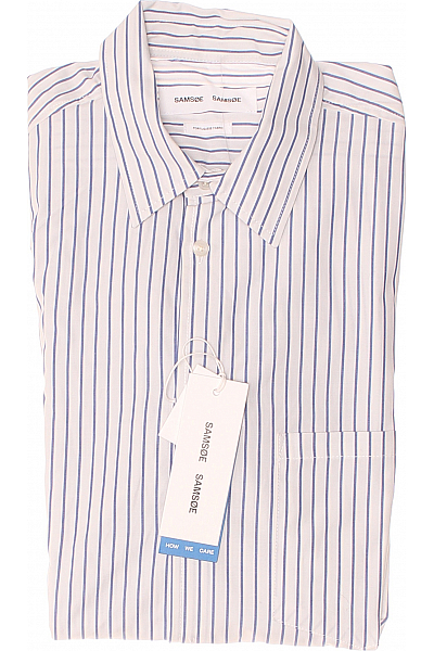 Vzorovaná Pánská Košile Barevná SAMSOE Vel. M