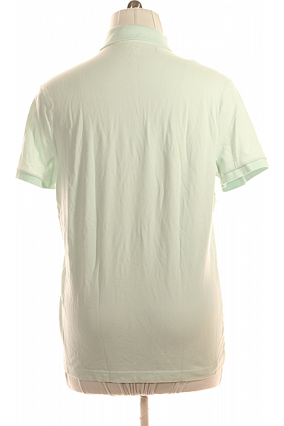 Pánské Tričko s Límečkem Modré Hollister Vel. XL