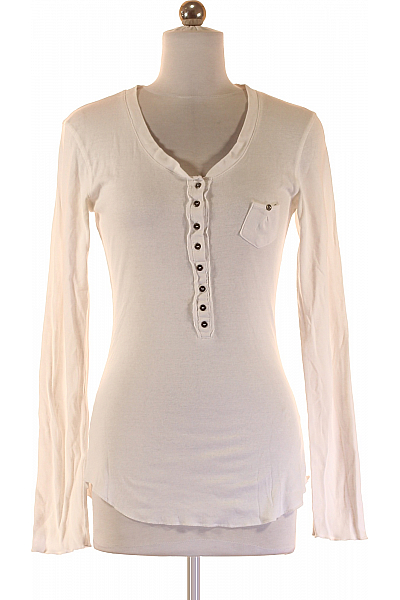 Key Largo Jednoduché Dámské Tričko Bílé Second Hand Vel. XS