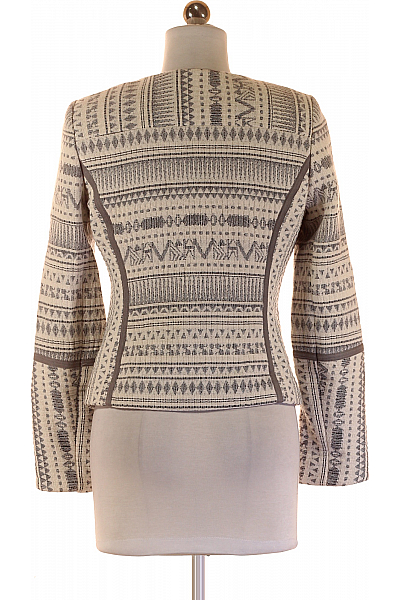 Teplé Dámské Sako Béžové Vel.  34