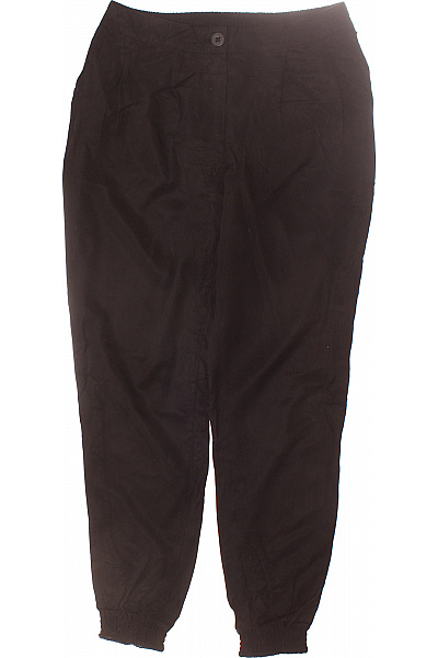 Dámské Kalhoty Letní Černé TOM TAILOR Outlet Vel. M