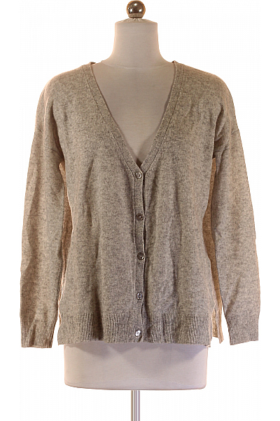 Dámský Cardigan Kašmírový Šedý ABSOLUT CASHMERE Vel. S