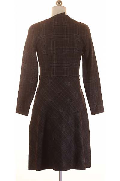  Šaty Pletené Šedé ZERO Second hand Vel. 34