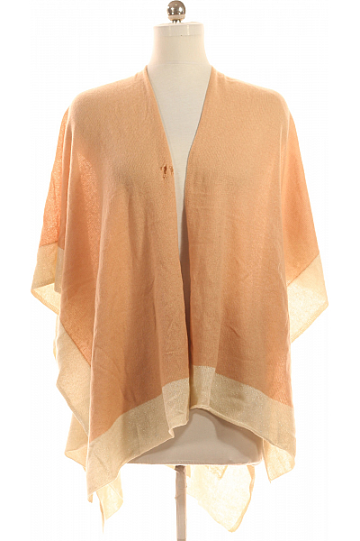 Dámské Pončo Kašmírové Béžové