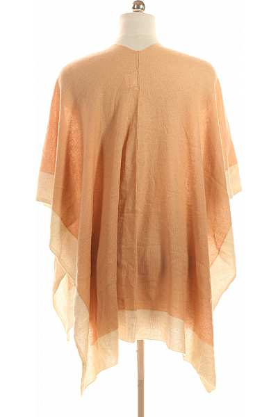 Dámské Pončo Kašmírové Béžové