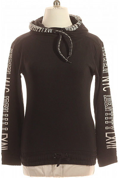 Dámská Mikina Bez Zapínání Černá Vel. L