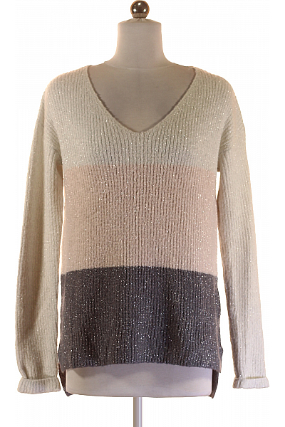 Dámský Pulovr Barevný Second Hand Vel. XS