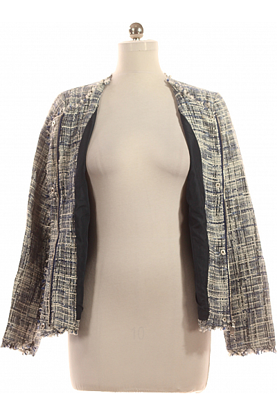 Canda Teplé Dámské Sako Modré Vel.  38