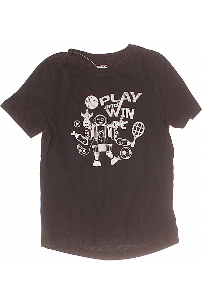 Chlapecké Tričko Černé