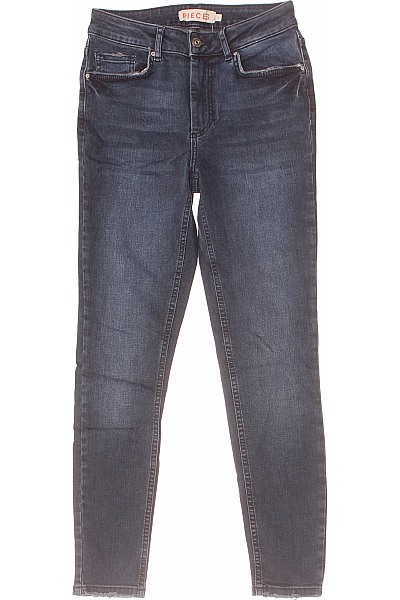 PIECES Dámské Džíny Modré Second Hand Vel. S