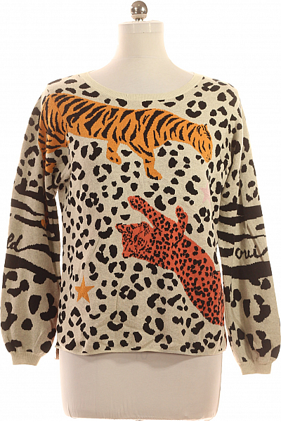  Halenka Pletená Barevná Oui Vel. 38