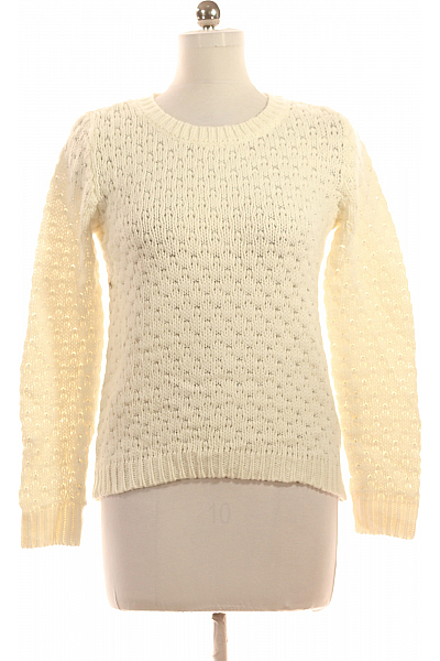 Dámský Pulovr Bílý Vel. M