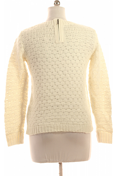 Dámský Pulovr Bílý Vel. M