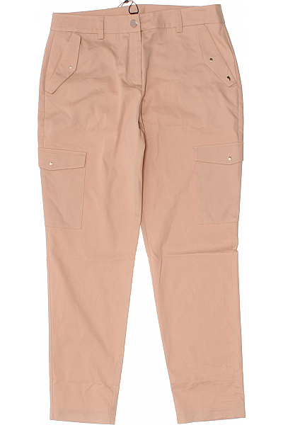 COMMA Dámské Kalhoty Béžové Vel. 38