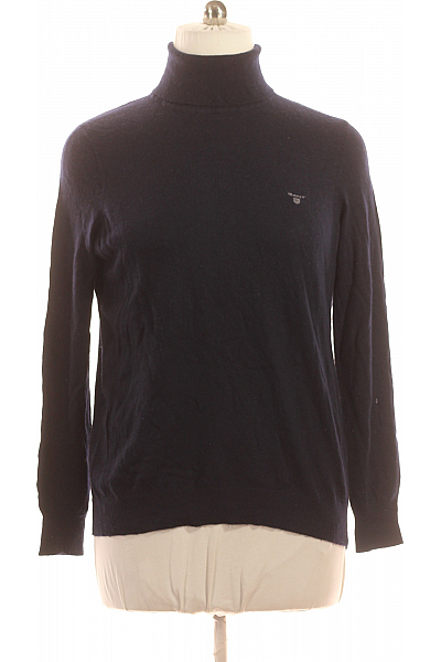 Pánský Svetr Vlněný Modrý GANT Second Hand