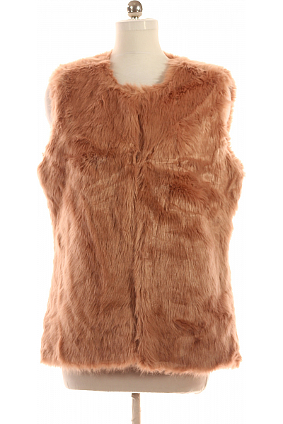 Teplá Dámská Vesta Růžová Marie Lund Vel. 42