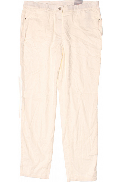 Dámské Kalhoty Bílé SAMOON Vel. 46 | SAMOON | obrázek 2