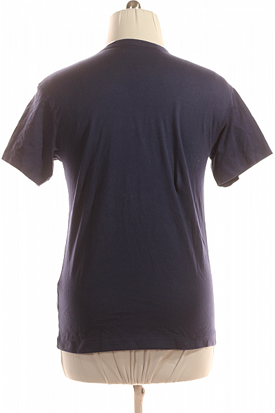 Pánské Tričko s Potiskem Modré Vel. XL