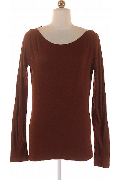 Marc O´Polo Jednoduché Pánské Tričko Hnědé Vel. S