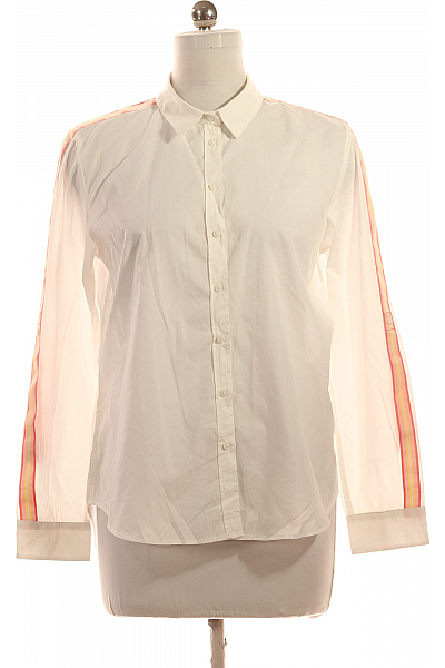 Vzorovaná Dámská Košile Bílá