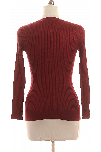  Halenka Pletená Vínová Vel. M