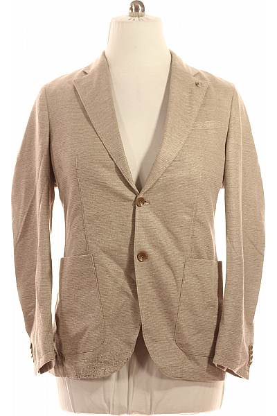 Pánské Sako Béžové Savile Row Company Vel.  52