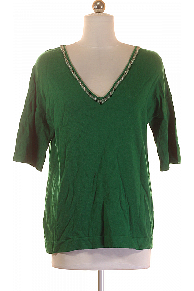  Halenka Pletená Zelená Next Second Hand Vel. S