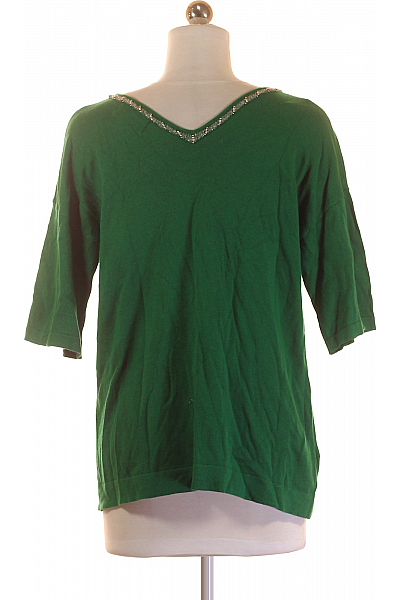  Halenka Pletená Zelená Next Second hand Vel. S