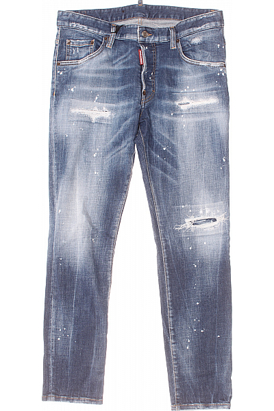 Dsquared2 Pánské Džíny Modré Vel. 48