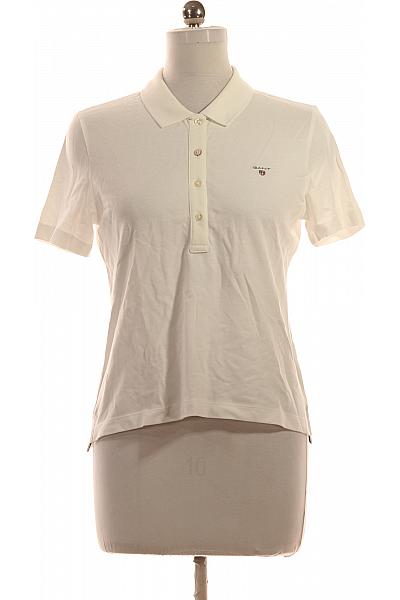 Dámské Polo Tričko Bílé GANT Vel. M