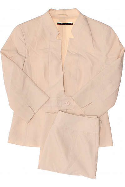 Společenský Dámský Komplet Béžový Vel. 38