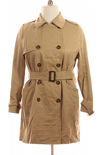 Dámský Trenčkot Hnědý Vel. 46 Dámský Trenčkot Hnědý Vel. 46