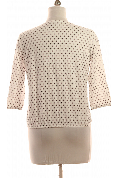 Dámské Tričko s Potiskem Bílé Vel. 40