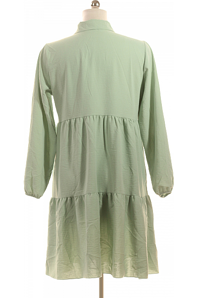 Košilové  Šaty Zelené My Haily S Second hand Vel. M