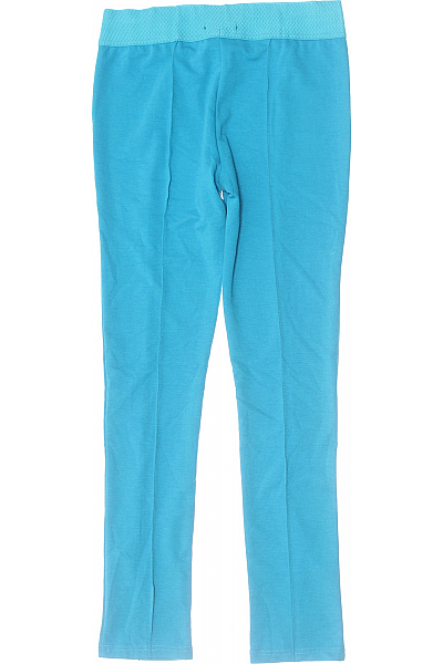 Dámské Kalhoty Rovné Modré Vel. L