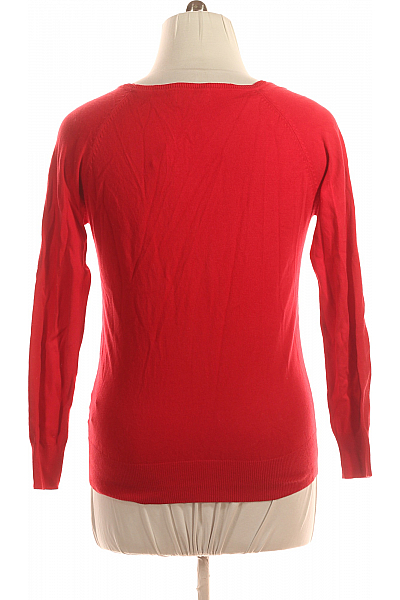 Dámský Cardigan Červený Canda Vel. L