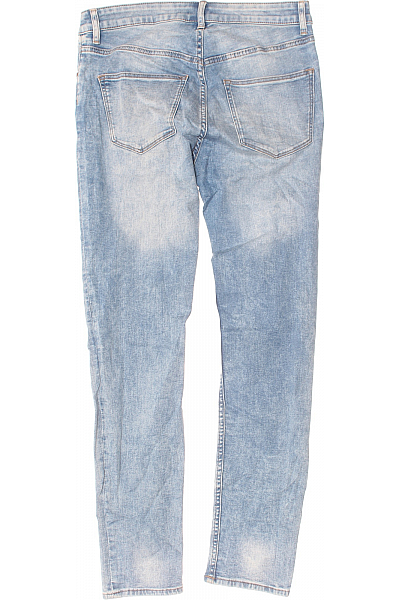 Dámské úzké Modré Second hand Vel.  40