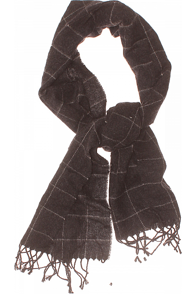 Burlington Šála Vlněné Modré Second Hand