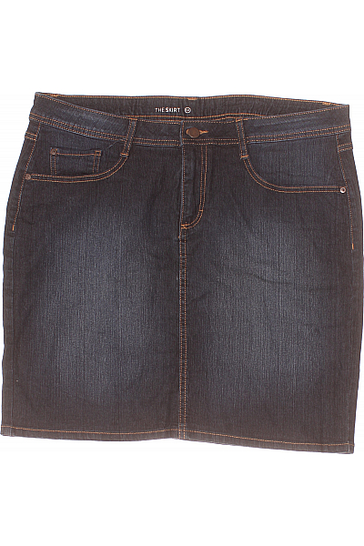 Džínová  Sukně Modrá Canda Second Hand Vel. 46