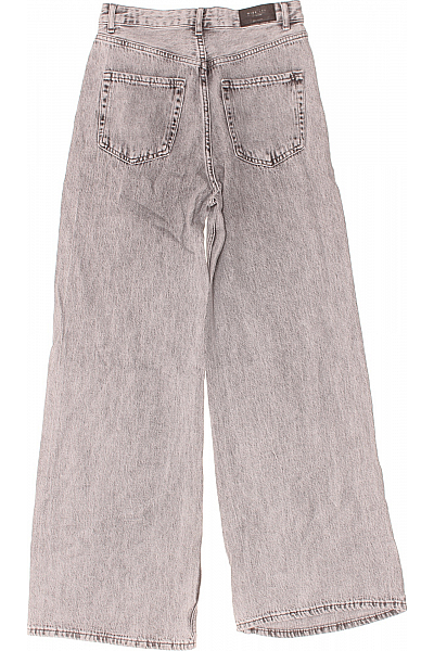 STRADIVARIUS Bootcut Dámské Džíny Šedé Vel. 38