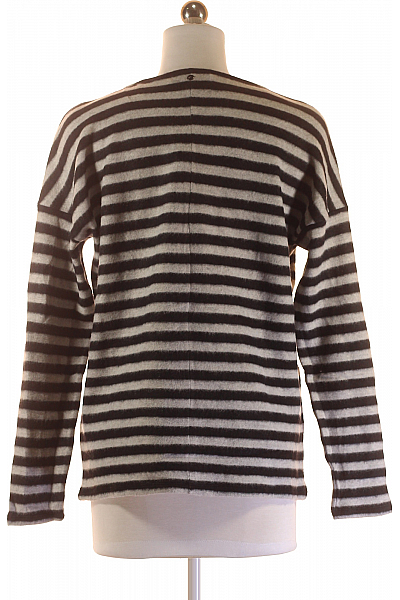 COMMA Dámský Pulovr Černobílý Second hand Vel. S