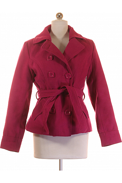 Dámský Kabát Fialový Terranova Vel. XS